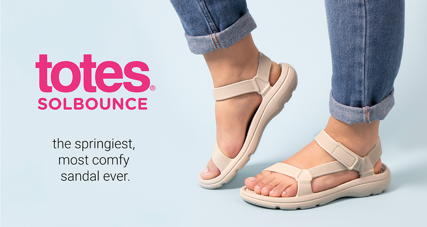 Springiest, most comfy sandal ever 