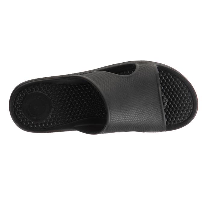 totes SOLBOUNCE Mens Vented Slide Black Extra Image 4