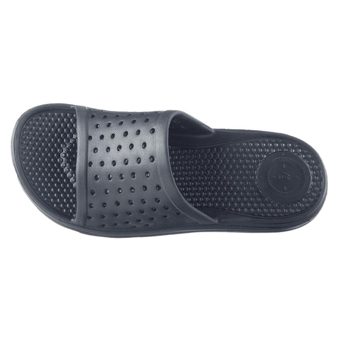 totes SOLBOUNCE Kids Perforated Slide Mineral Extra Image 2