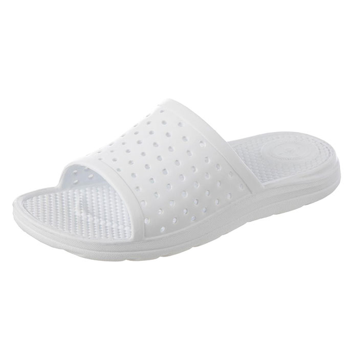 totes SOLBOUNCE Kids Perforated Slide White Extra Image 1