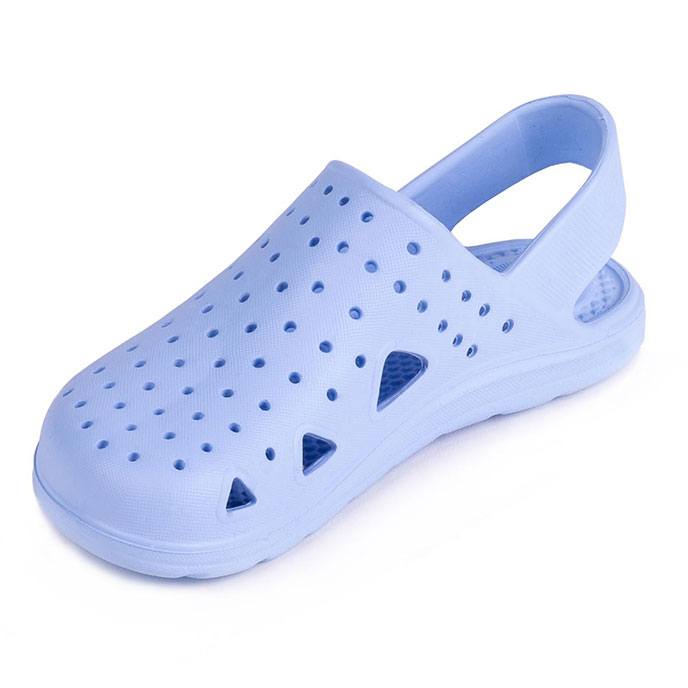 totes SOLBOUNCE Toddler Clog Light Blue Extra Image 1