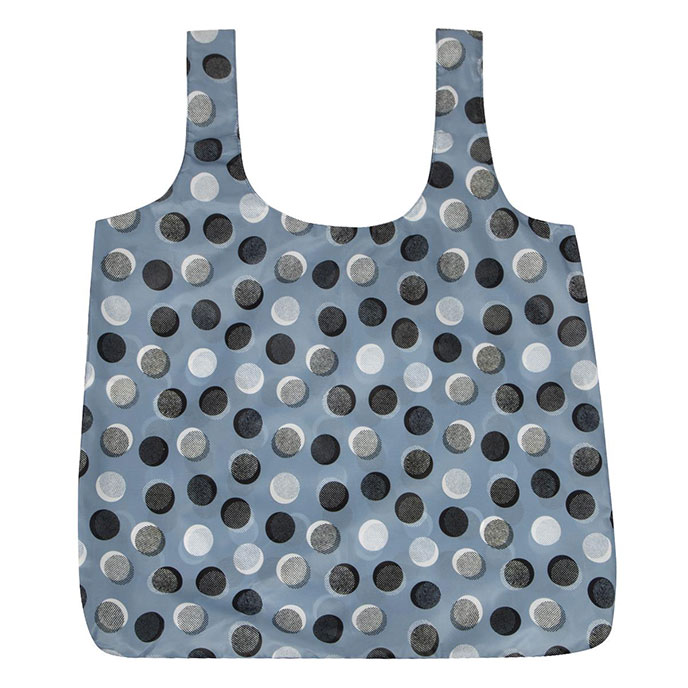 totes ECO Bag In Bag Shopper Textured Dots Print  Extra Image 1