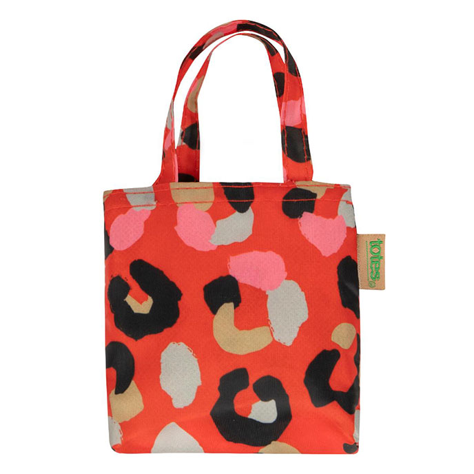 totes ECO Bag In Bag Shopper Wild Leopard Print  Extra Image 2