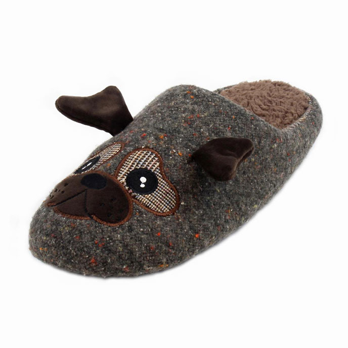 mens pug slippers