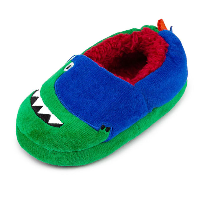 totes Childrens Novelty Slipper Crocodile Extra Image 2