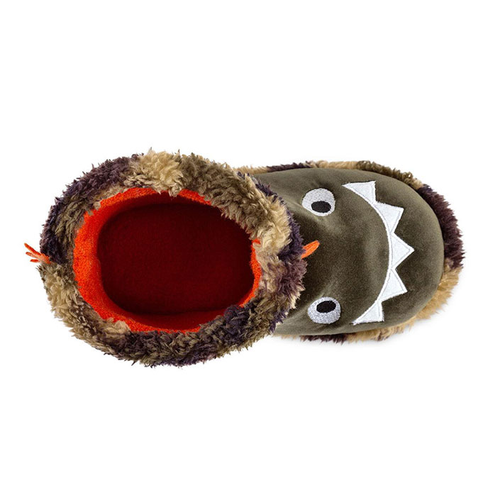 totes Childrens Novelty Bootie Slipper Dinosaur Extra Image 4