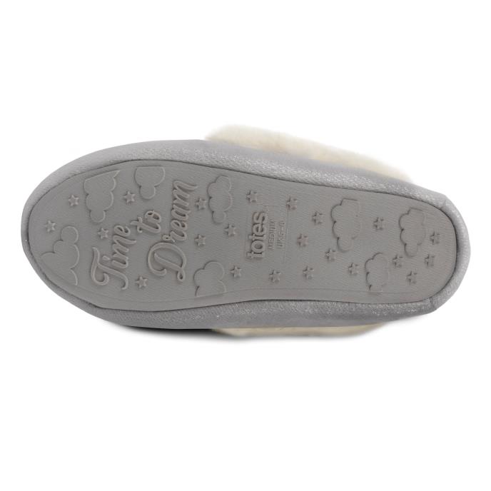 totes Ladies Sparkle Moccasin Slippers totes ISOTONER