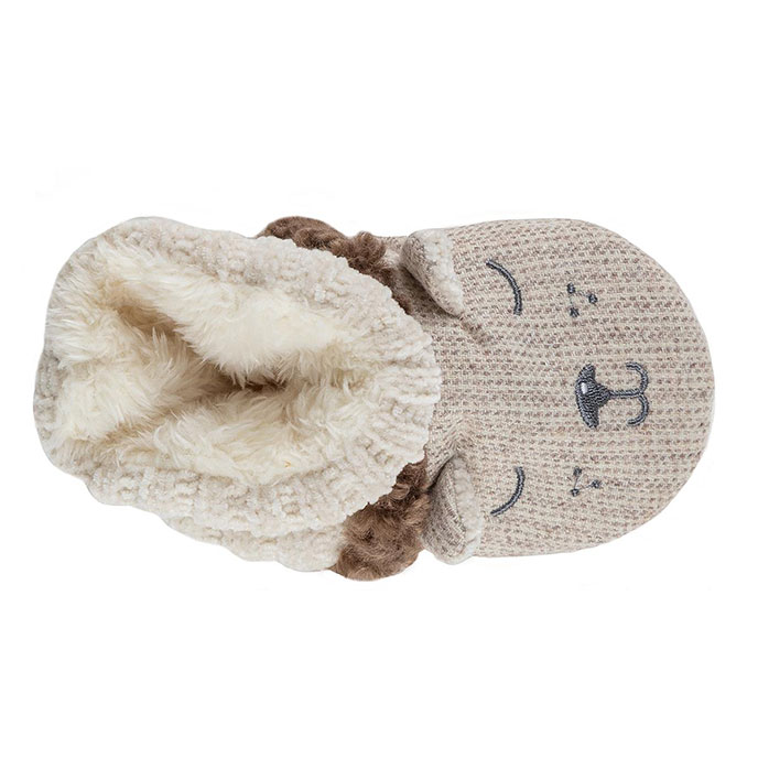 totes Childrens Novelty Bootie Slipper Lion Extra Image 4