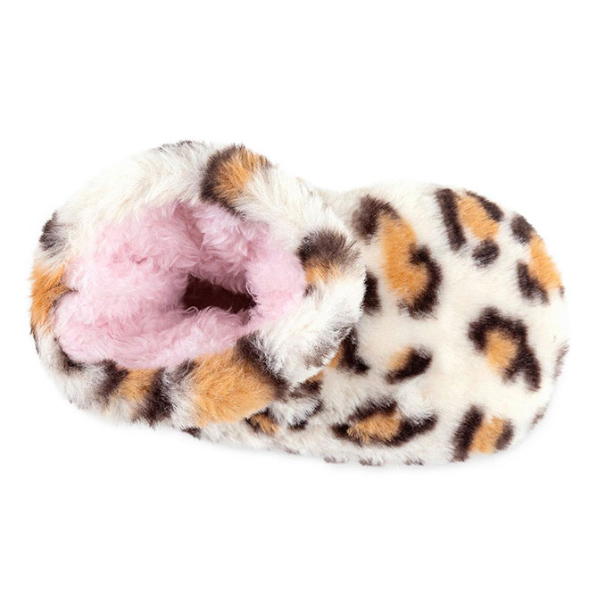 totes Tots Unisex Slippers Leopard Extra Image 4