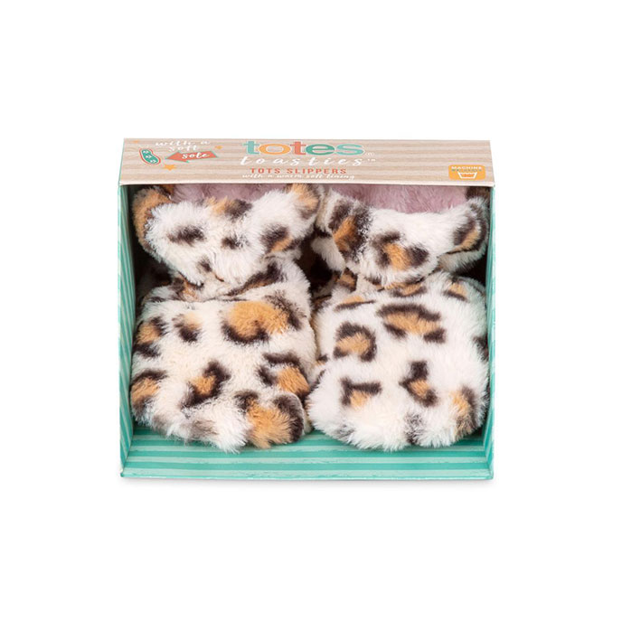 totes Tots Unisex Slippers Leopard Extra Image 1