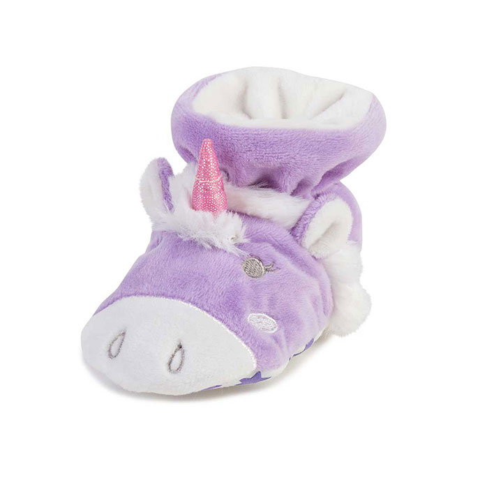 totes Kids Novelty Unicorn Slippers Unicorn Extra Image 2