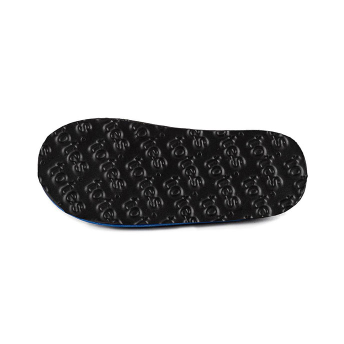 totes Boys Premium Quilted Mule Slipper (Mini Me) Navy Extra Image 5