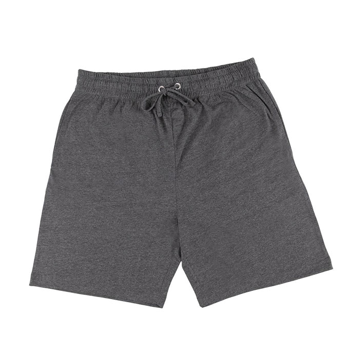  totes Mens Short Sleeve T-Shirt and Short Set with Socks Grey / Charcoal Extra Image 2