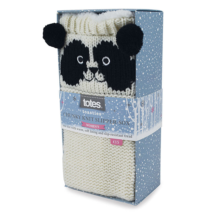 totes Ladies Chunky Novelty Slipper Socks totes ISOTONER