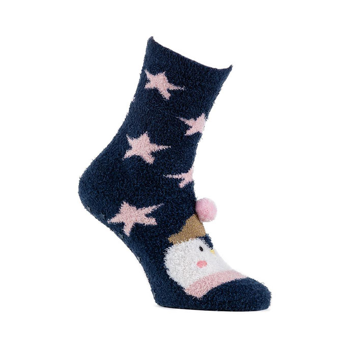 totes Ladies Novelty Supersoft Socks Penguin Extra Image 2