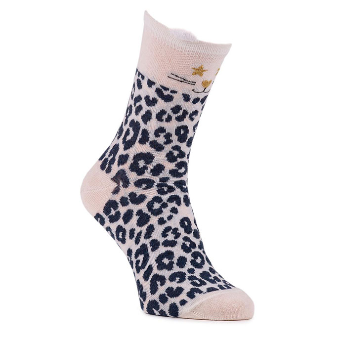totes Ladies Triple Pack Ankle Sock Animals Extra Image 2