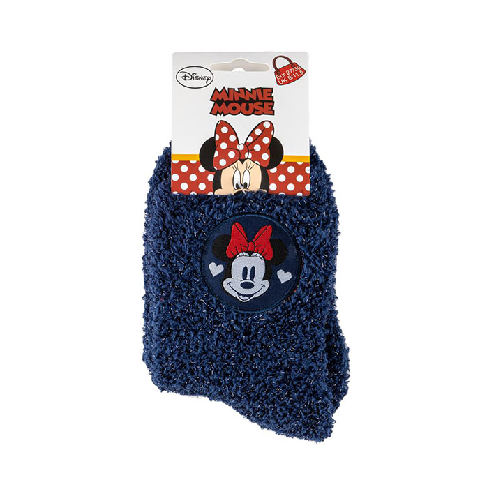 Minnie Mouse Socks (1 Pack) Navy Extra Image 1