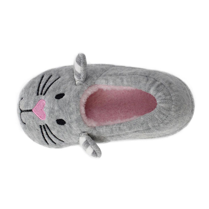 totes Kids Novelty Cat Slippers Cat Extra Image 3