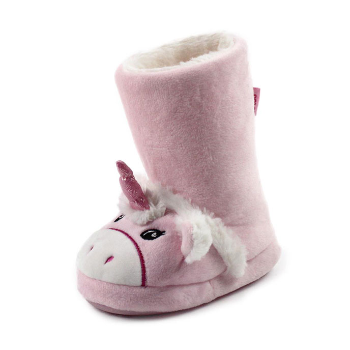 totes Kids Novelty Unicorn Booties Unicorn Extra Image 1