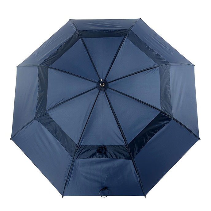 totes Auto Open Windproof Double Canopy Umbrella   Extra Image 2