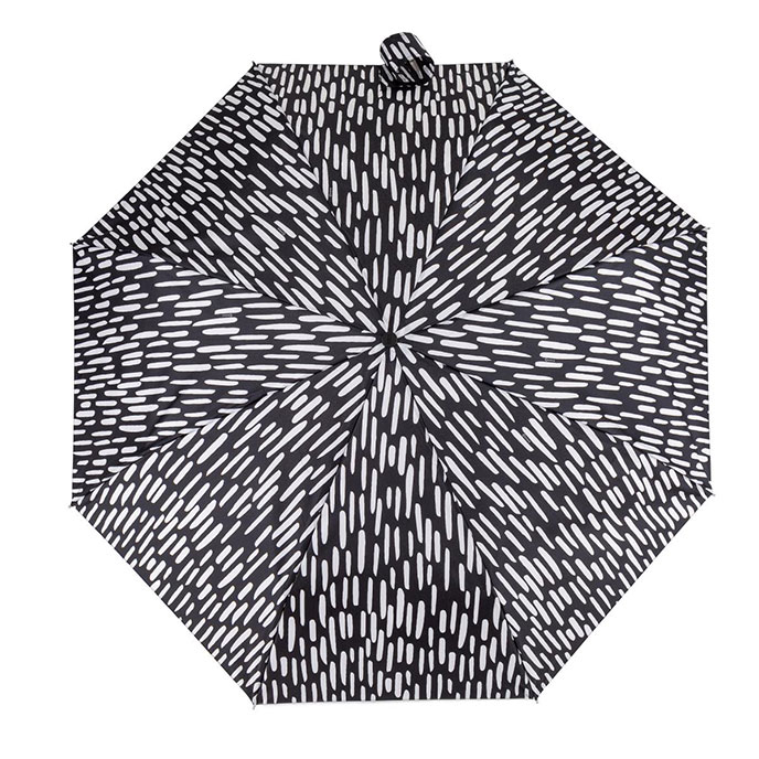 totes Auto Open/Close Xtra Strong B&W Animal Dash Print Umbrella (3