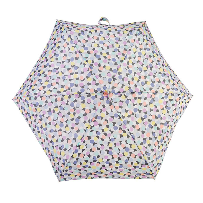 totes Mini Round Dot Print Umbrella (5 Section) Extra Image 2