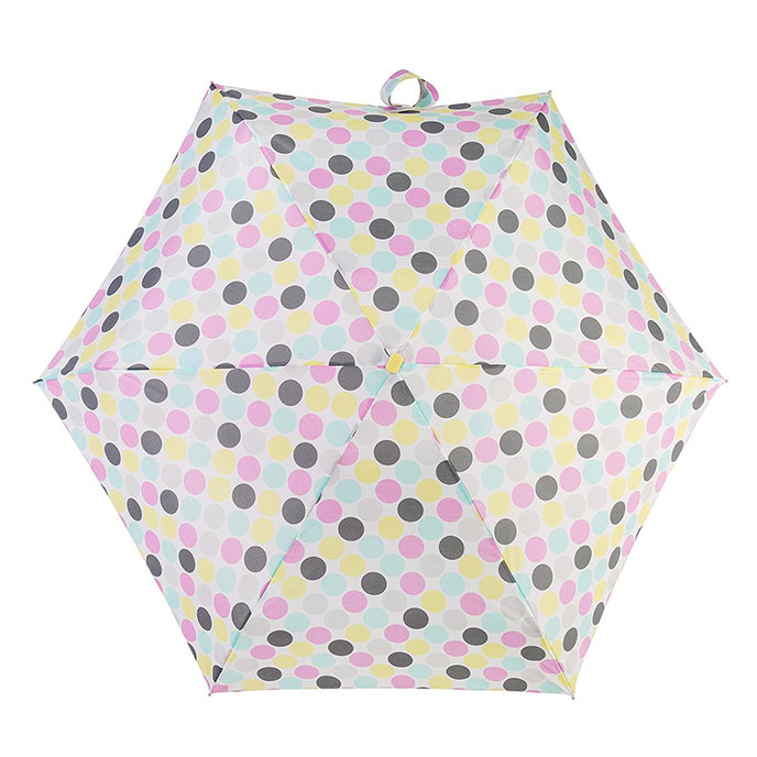 totes Miniflat Spot Print Umbrella (5 Section) Extra Image 2
