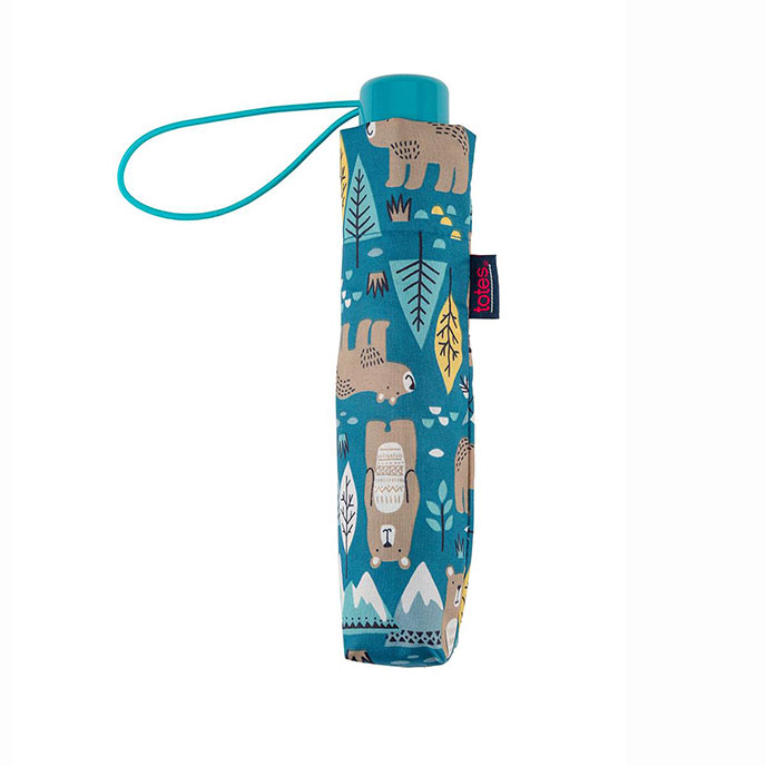 3 section totes Supermini Bear Print Umbrella 