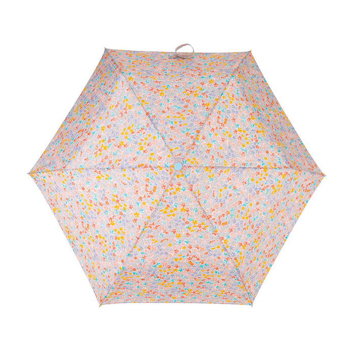 totes Supermini Painted Floral print Umbrella (3 Section) Extra Image 1
