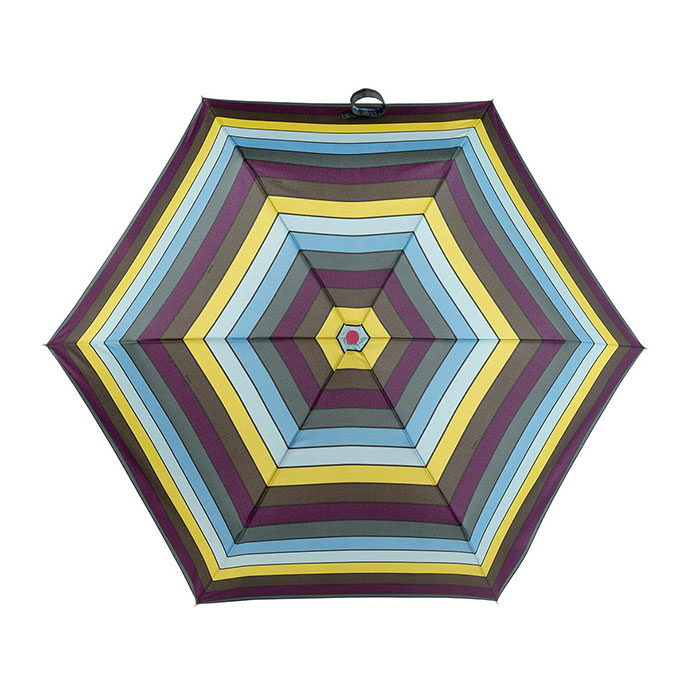 totes Supermini Block Stripe Umbrella (3 Section) Extra Image 2