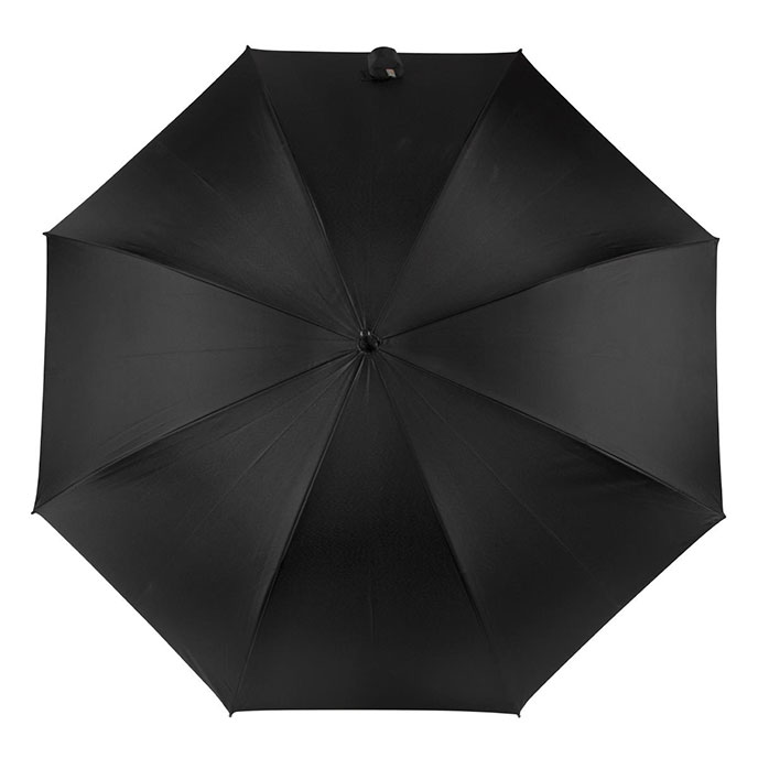totes ECO BRELLA Auto Open Golf Umbrella Black totes ISOTONER