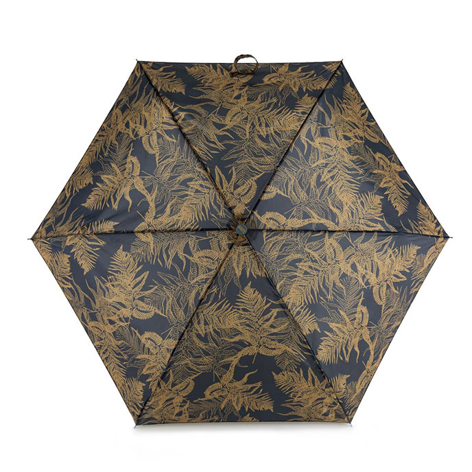 totes ECO Supermini Fern Leaves Print Umbrella (3 Section) Extra Image 1