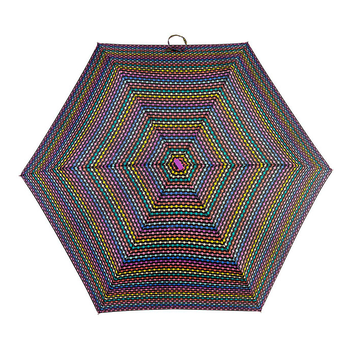 totes Miniflat Bead Print Umbrella  (3 Section) Extra Image 2