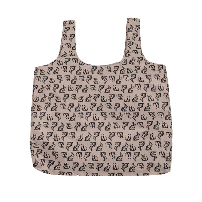  totes Supermini Rabbit Print & Matching Bag in Bag Shopper  (3 Section) Extra Image 4