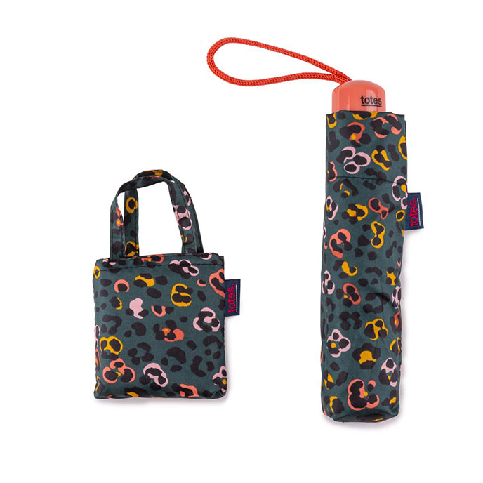 totes Supermini Animal Floral Print  & Matching Bag in Bag shopper (3 Section) Extra Image 1