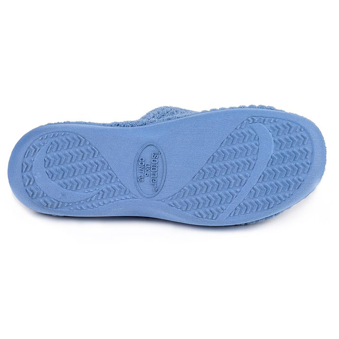 isotoner popcorn mule slippers