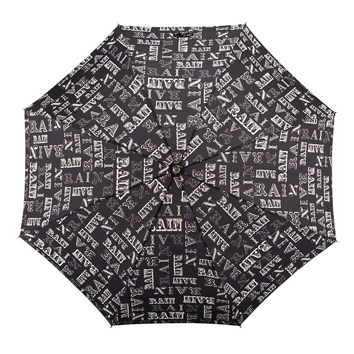 totes Rain Print Elegant Walker Umbrella  Extra Image 2