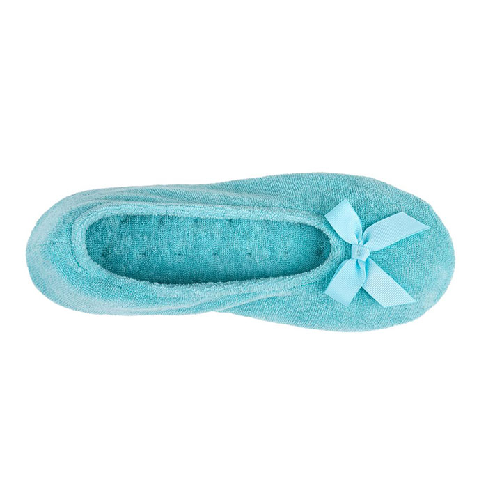 isotoner slippers with rubber sole