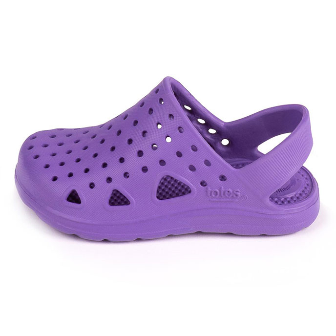 totes® SOLBOUNCE Kids Clog Purple