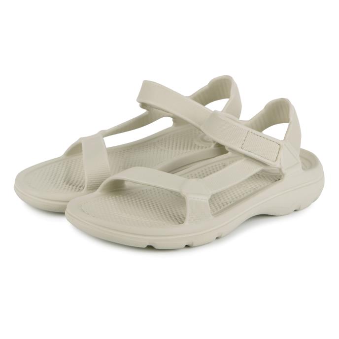 totes® SOLBOUNCE Ladies Adjustable Riley Sport Sandal Stone