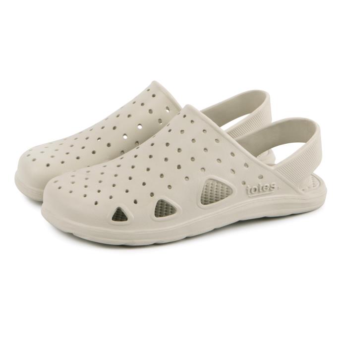 totes® SOLBOUNCE Ladies Clog Stone