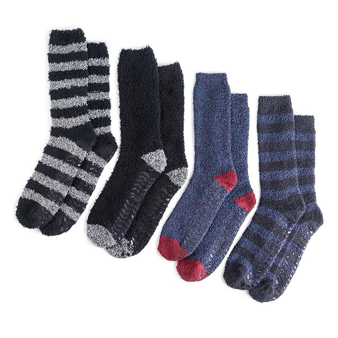 totes toasties Mens Supersoft Socks (Twin Pack) | totes ISOTONER