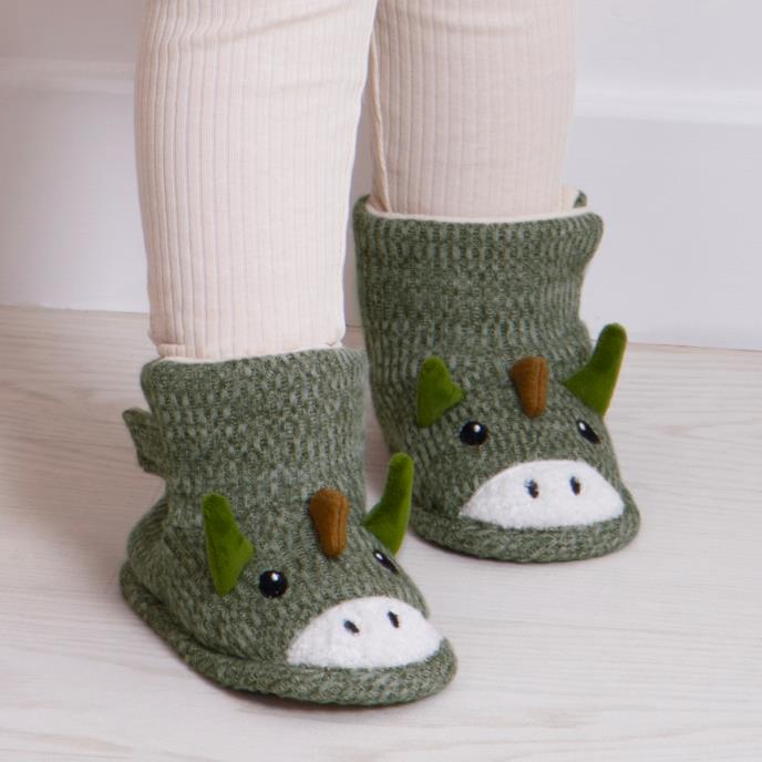 totes toasties® Toddler Booties Green