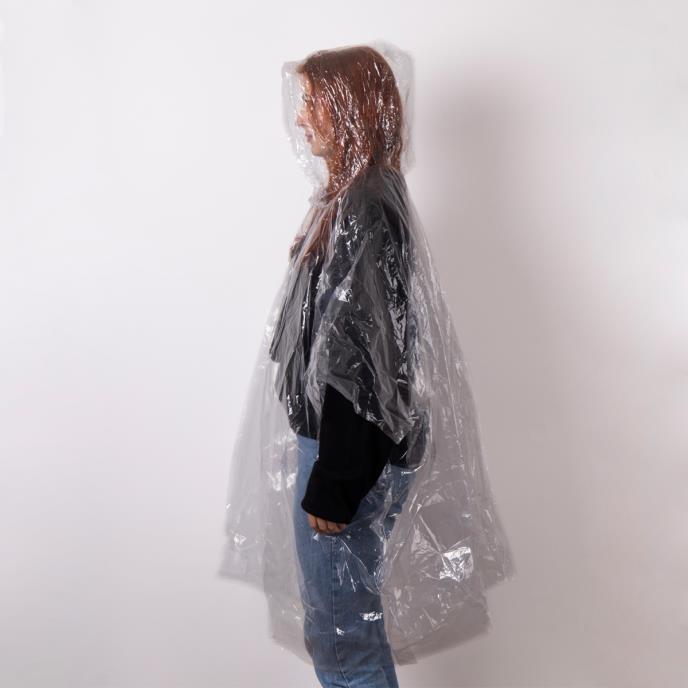 totes Clear PVC Poncho 