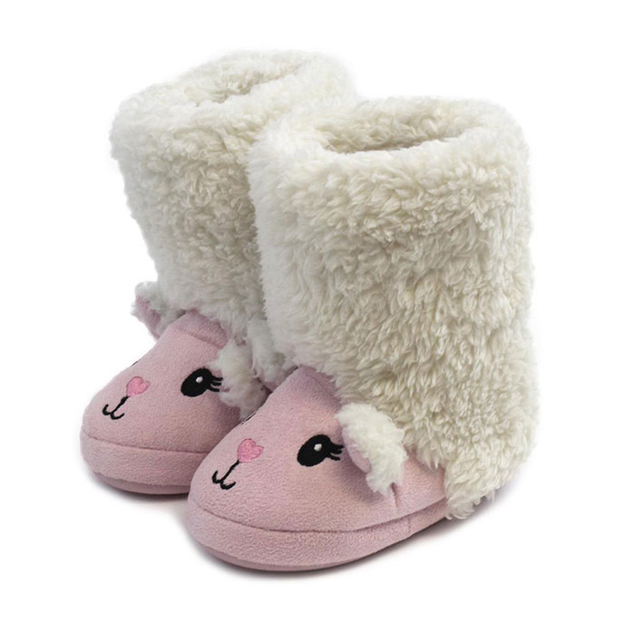 totes Kids Novelty Sheep Booties Sheep