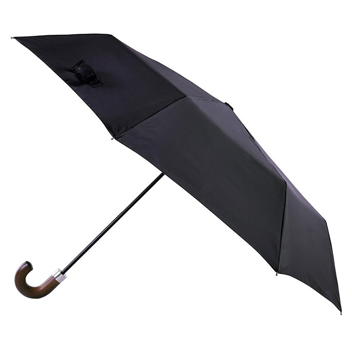 totes Classic Wood Crook Umbrella 