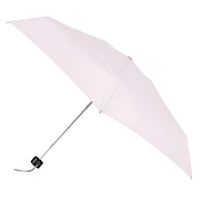 totes Mini Round Pink Umbrella (5 Section)