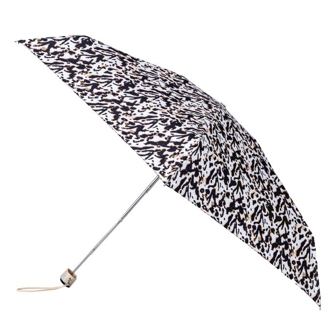 totes® Compact Flat Animal Markings Print Umbrella ( 5 Section )