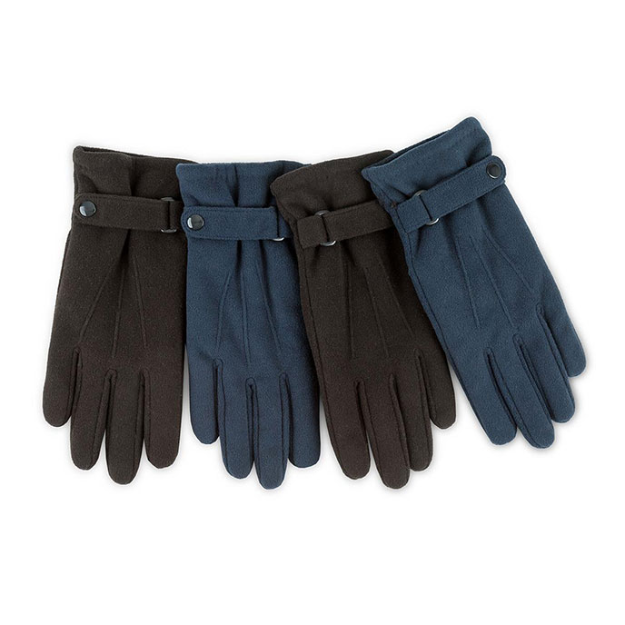 Isotoner® Mens Smartouch Fleece Gloves totes ISOTONER