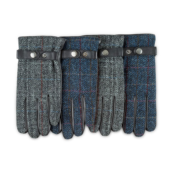 totes harris tweed mule slippers